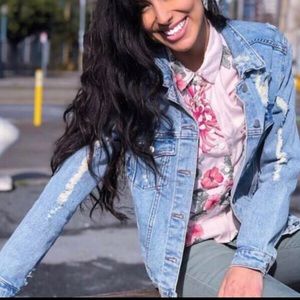 Cut off collar shirt